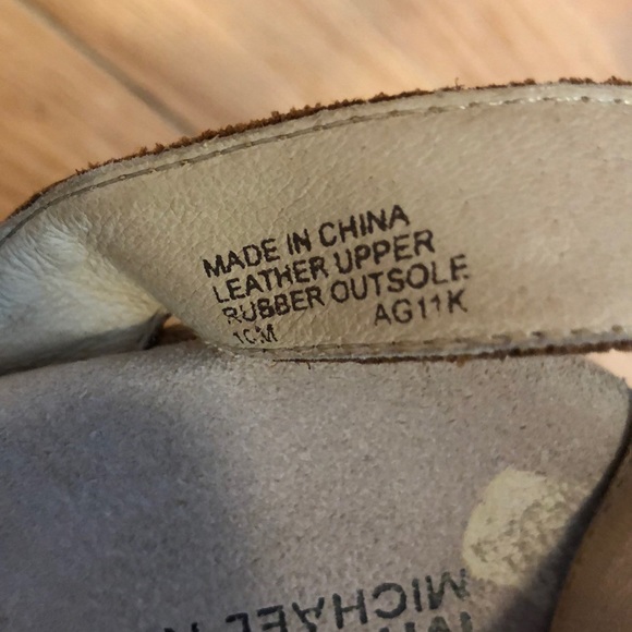 MICHAEL Michael Kors Tan espadrilles Wedges 10 - Picture 8 of 8